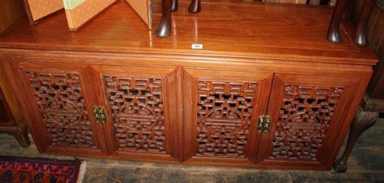 Chinese hardwood cabinet